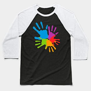 Colourfull hands | Happy Soul Baseball T-Shirt